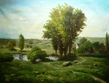 Handmade Impressionist Landscape Oil Painting Spring Wall Canvas Sets Home Decoration Wall Art Free Shipping
Handmade Impressionist Landscape Oil Painting Spring Wall Canvas Sets Home Decoration Wall Art Free Shipping