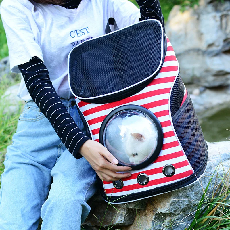 DannyKarl New Striped Pet Bag Breathable Canvas Hand Wash Pet Backpack Cat Out of the Bag Portable Dog Bags Pet Cats Supplies
DannyKarl New Striped Pet Bag Breathable Canvas Hand Wash Pet Backpack Cat Out of the Bag Portable Dog Bags Pet Cats Supplies