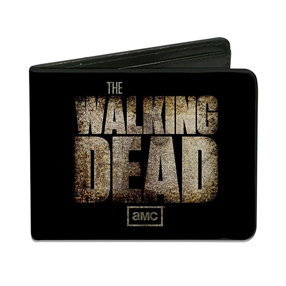The Walking Dead Men's Leather Logo Bifold Wallet Purse English alphabet PU High quality Short Wallet
The Walking Dead Men's Leather Logo Bifold Wallet Purse English alphabet PU High quality Short Wallet