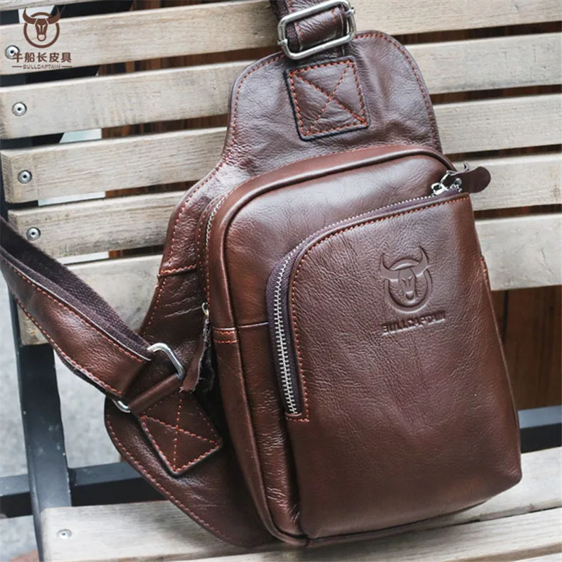 Fashion Bat Genuine Leather Chest Bag Pack Men Shoulder Bags Casual Crossbody Bag For Man Brand Male Messenger Bags
Fashion Bat Genuine Leather Chest Bag Pack Men Shoulder Bags Casual Crossbody Bag For Man Brand Male Messenger Bags