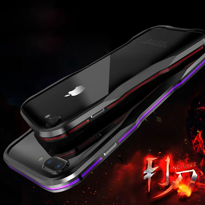 Luxury Metal Bumper Cover for iPhone 8 Case Aluminum Frame Phone Cases for iPhone8 7Plus Case Shockproof Protective Accessories
Luxury Metal Bumper Cover for iPhone 8 Case Aluminum Frame Phone Cases for iPhone8 7Plus Case Shockproof Protective Accessories