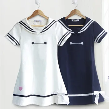 Big Hero 6 Baymax Sailor Dress Girls Short Sleeve Lolita Dress Cosplay Costume 2 Colors
Big Hero 6 Baymax Sailor Dress Girls Short Sleeve Lolita Dress Cosplay Costume 2 Colors