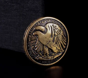 10X Retro Brass American Half Dollar Walking Liberty Coin Eagle Replica Belt Purse Diy Leathercraft Conchos Set Screw Back
10X Retro Brass American Half Dollar Walking Liberty Coin Eagle Replica Belt Purse Diy Leathercraft Conchos Set Screw Back