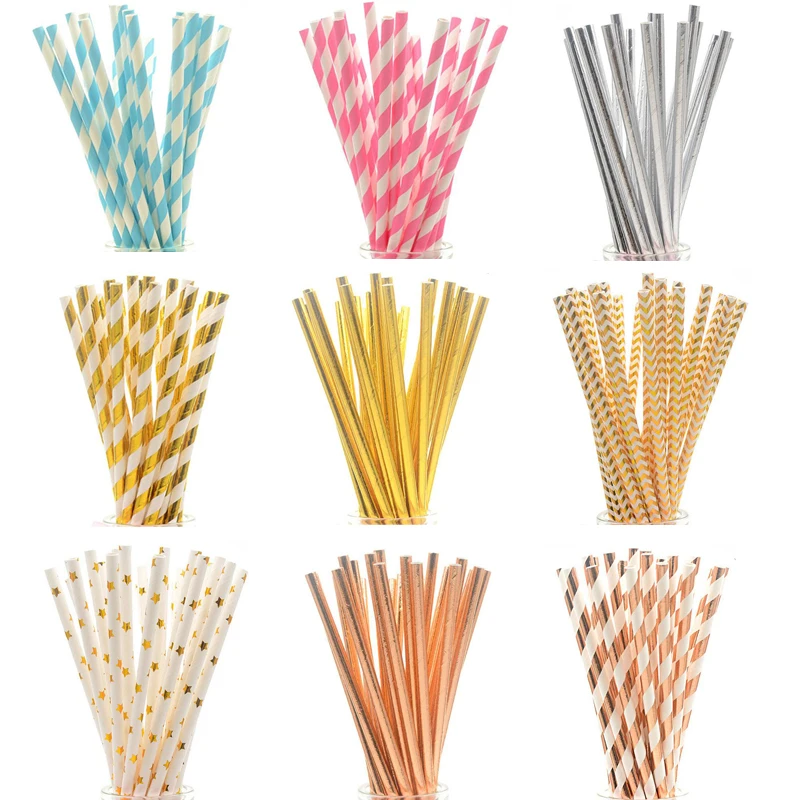 25pcs Rose Gold Paper Drinking Straws Party Paper Straws happy birthday party decoraiton birthday party decorations kids
25pcs Rose Gold Paper Drinking Straws Party Paper Straws happy birthday party decoraiton birthday party decorations kids