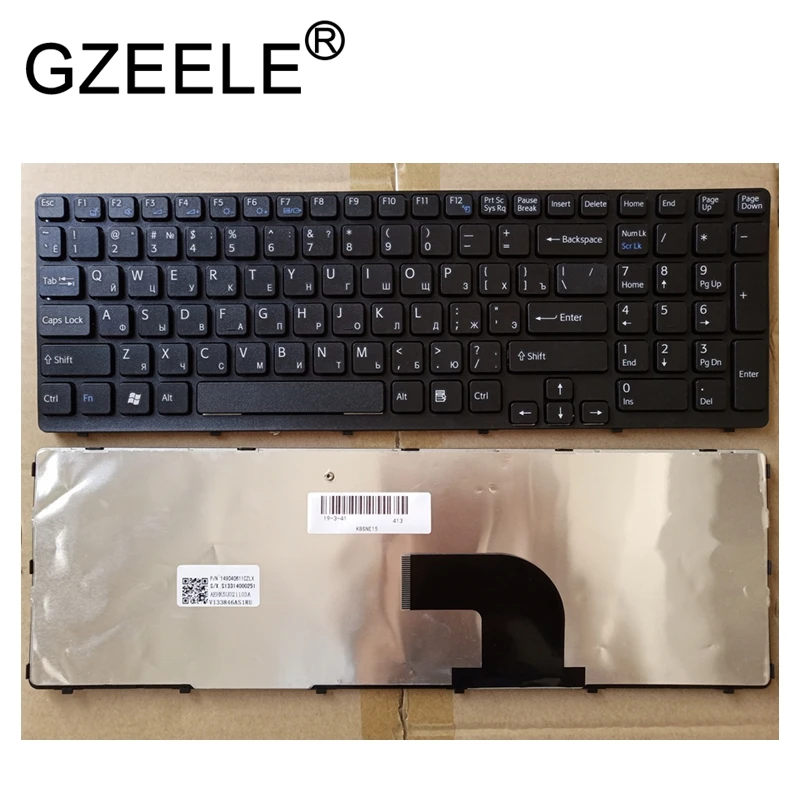 GZEELE new RU Laptop keyboard for Sony SVE15115 SVE15116 SVE15118 SVE1511S SVE151 russian RU SVE151C11T SVE151D12T SVE1511S
GZEELE new RU Laptop keyboard for Sony SVE15115 SVE15116 SVE15118 SVE1511S SVE151 russian RU SVE151C11T SVE151D12T SVE1511S