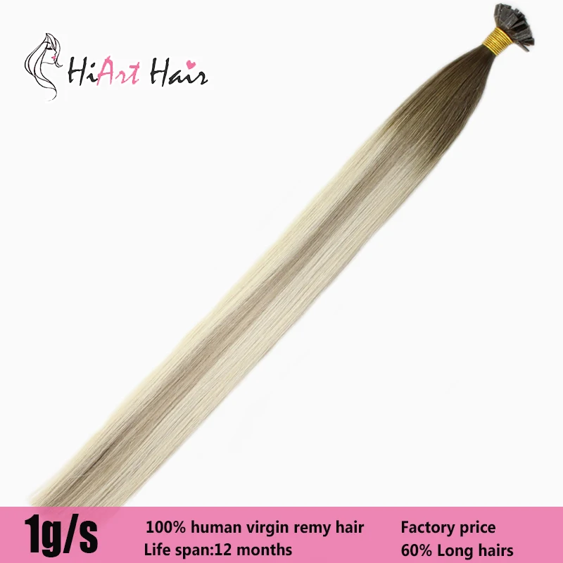 HiArt Hair 1g/pc Flat Tip Hair Extensions Real Human Virgin Cuticle Remy Hair Balayage Salon Fusion Hair Double Drawn 18"20"22"
HiArt Hair 1g/pc Flat Tip Hair Extensions Real Human Virgin Cuticle Remy Hair Balayage Salon Fusion Hair Double Drawn 18"20"22"