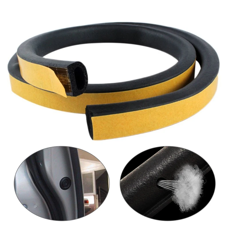 Liplasting 4M D Type Adhesive Car Seal Sound Insulation Weatherstrip Edge Trim Noise Insulation Car Door Sealing Strip
Liplasting 4M D Type Adhesive Car Seal Sound Insulation Weatherstrip Edge Trim Noise Insulation Car Door Sealing Strip