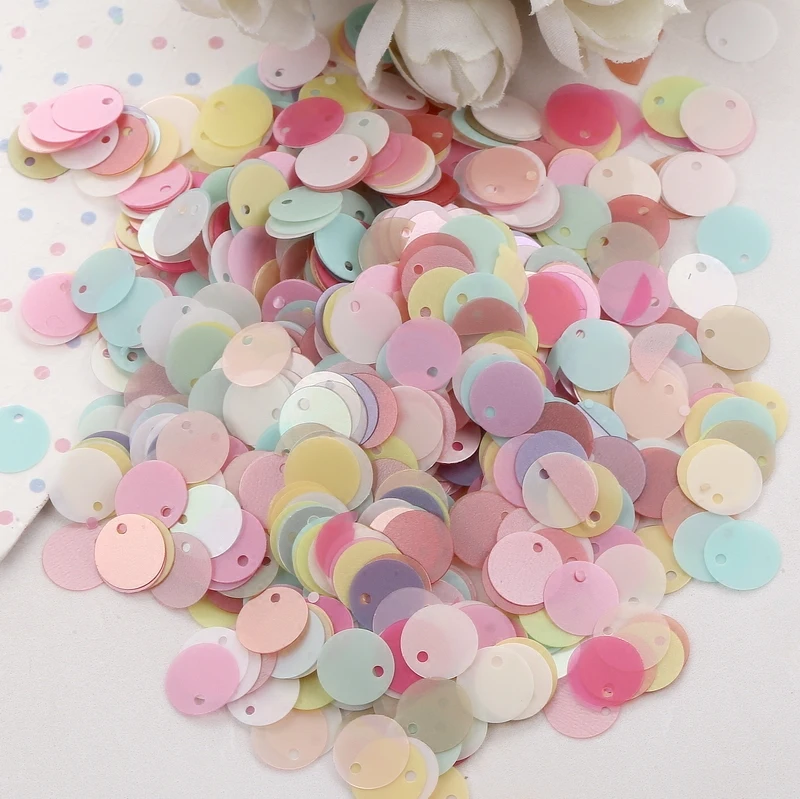 10mm 150pcs Side Hole Beads Sequins Clothing Accessories Spring Color Large Flat Round Paillette Beads for Jewelry Making
10mm 150pcs Side Hole Beads Sequins Clothing Accessories Spring Color Large Flat Round Paillette Beads for Jewelry Making