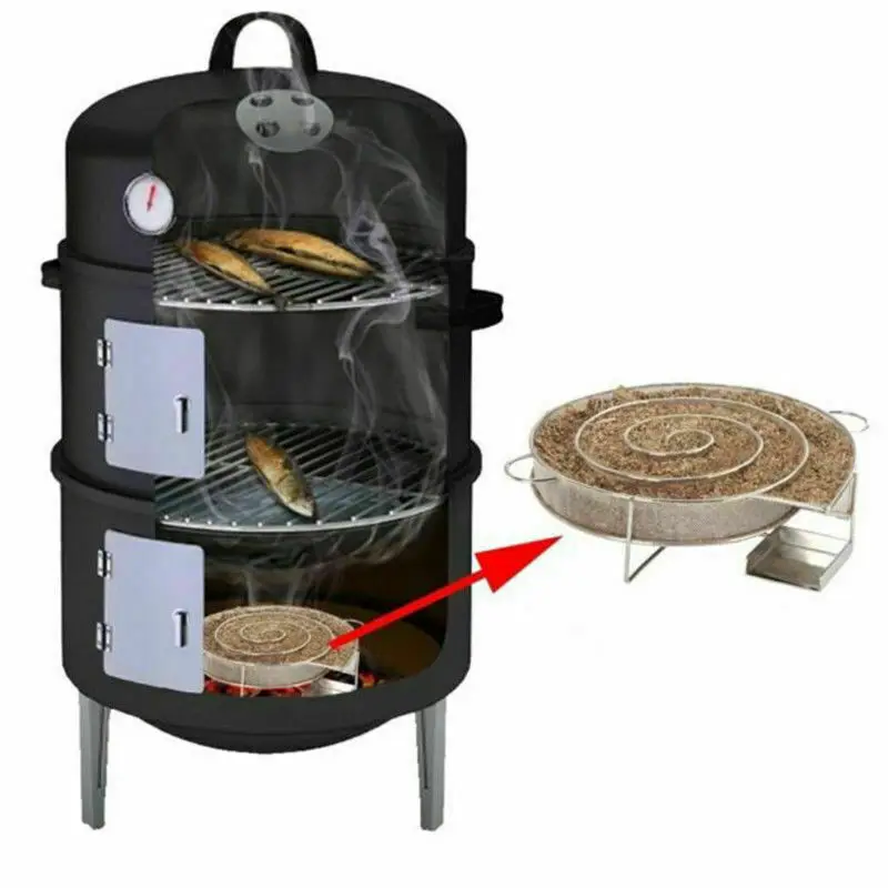Smoke Generator BBQ Accessories Steel Barbecue Grill Cooking Tool Smoker Salmon Bacon Fish Mini Apple Wood Chip BBQ Meat Tools
Smoke Generator BBQ Accessories Steel Barbecue Grill Cooking Tool Smoker Salmon Bacon Fish Mini Apple Wood Chip BBQ Meat Tools