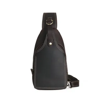 Nesitu High Quality Vintage Brown Thick Durable Genuine leather Men Chest Bags Crzy Horse Leather Men Messenger Bags #M1085
Nesitu High Quality Vintage Brown Thick Durable Genuine leather Men Chest Bags Crzy Horse Leather Men Messenger Bags #M1085