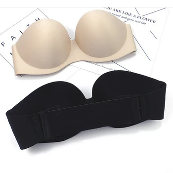 Invisible Bras Women Push Up Strapless Bra Sexy Gathering Bralette Underwear Wedding Brassiere Underwired Back Nude Bras
Invisible Bras Women Push Up Strapless Bra Sexy Gathering Bralette Underwear Wedding Brassiere Underwired Back Nude Bras