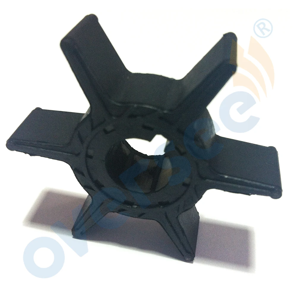 63V-44352-00 Water Pump Impeller For Yamaha Parsun Powertec 2 Stroke 9.9HP 15HP Outboard Engine Parts Boat Aftermarket Parts 