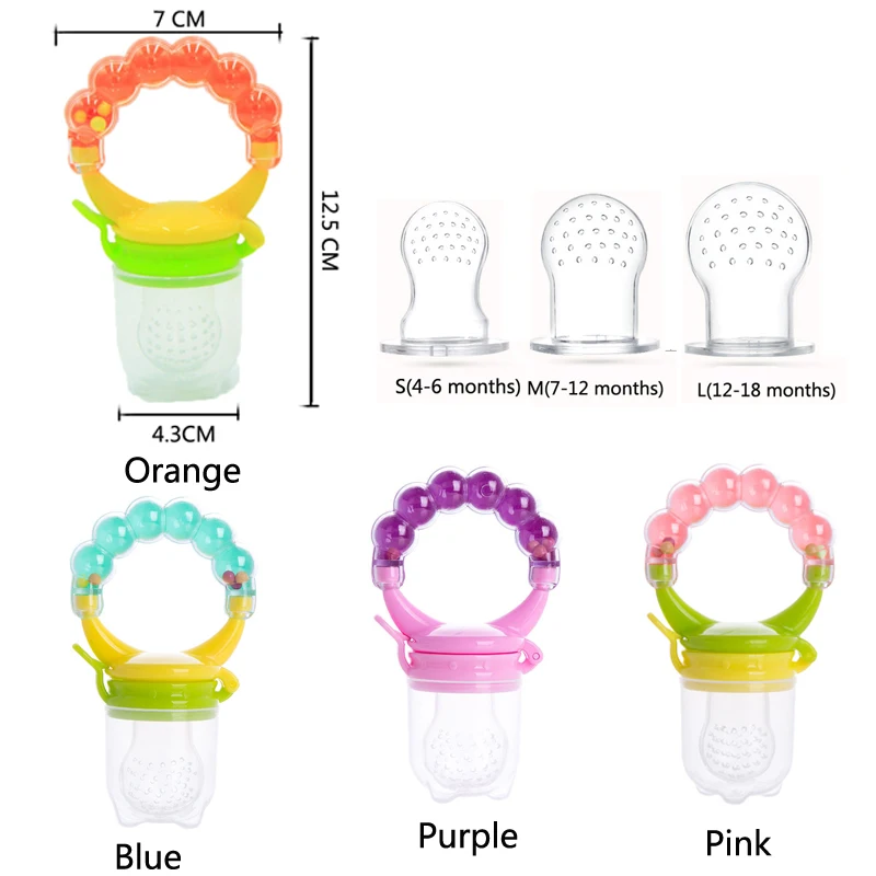 silicone infant baby fresh fruit vegetables food chew pacifier nibbler fruit nippler pacilier chew fruit 1 PC soft food safety
silicone infant baby fresh fruit vegetables food chew pacifier nibbler fruit nippler pacilier chew fruit 1 PC soft food safety
