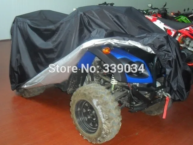 Image 210x120x115cm 190T Quad Bikes ATV Motorcycle Waterproof Cover Dust WaterProof Fit For Honda Suzuki Yamaha Kawasaki