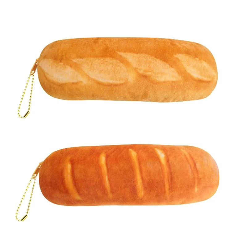 Creative 3D Simulation Bread Pencil Case Kawaii Pencil Bag Cute Funny Stationery Simulation Stationery Gift School Supplies
Creative 3D Simulation Bread Pencil Case Kawaii Pencil Bag Cute Funny Stationery Simulation Stationery Gift School Supplies