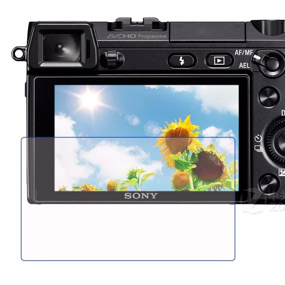 Фото Закаленное защитное стекло 9H для ЖК-экрана Sony A6300/A6000 с бесплатным | Защита экрана (32795620850)