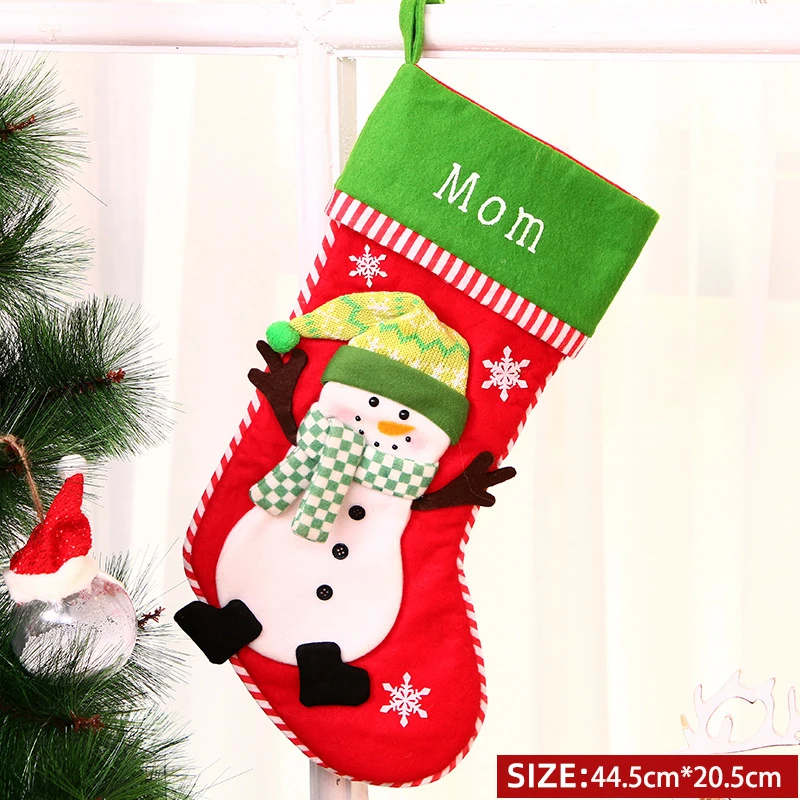 Cute Lighted Christmas Socks Christmas Day Decorations Santa Claus Elk Christmas Gift Bags Candy Bag Pendant
Cute Lighted Christmas Socks Christmas Day Decorations Santa Claus Elk Christmas Gift Bags Candy Bag Pendant