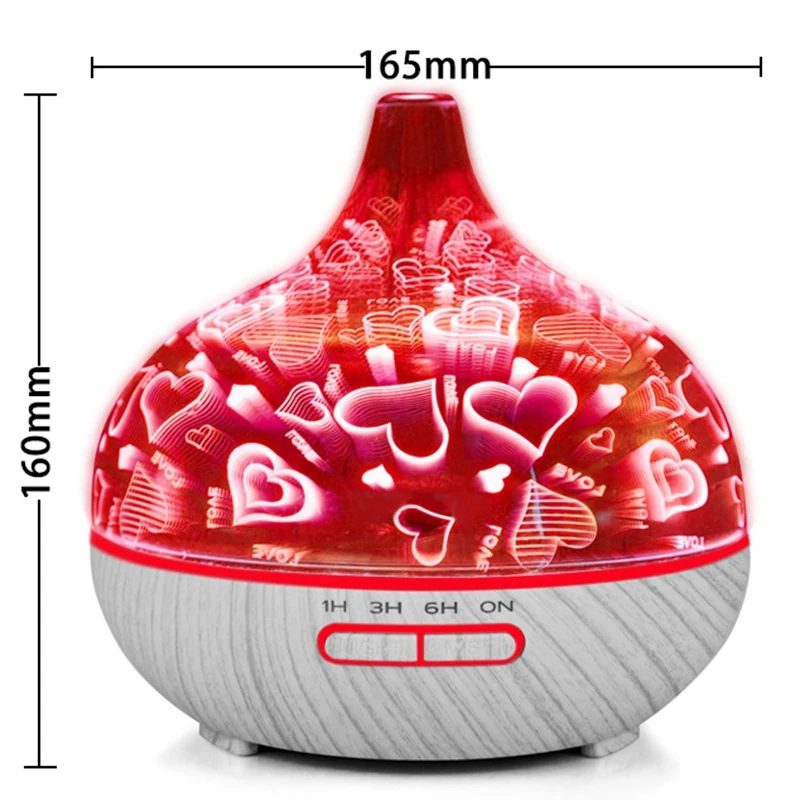3D Heart Reindeer Led Night Light Ultrasonic Humidifier Home Aroma Essential Oil Diffuser Air Diffuser Humidifier Gift(Us Plug
3D Heart Reindeer Led Night Light Ultrasonic Humidifier Home Aroma Essential Oil Diffuser Air Diffuser Humidifier Gift(Us Plug