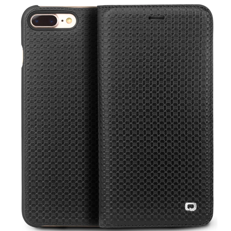 QIALINO Genuine Leather Phone Case for iPhone 8 Handmade Ultra Slim Card Slot Luxury Flip Cover for iPhone 8 plus 4.7/5.5 inch
QIALINO Genuine Leather Phone Case for iPhone 8 Handmade Ultra Slim Card Slot Luxury Flip Cover for iPhone 8 plus 4.7/5.5 inch