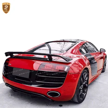 R8 Rear Wing Spoiler for Audi R8 V8 V10 2008-2015 Auto Racing Real Carbon Fiber Rear Wing Trunk Spoiler GT Style
R8 Rear Wing Spoiler for Audi R8 V8 V10 2008-2015 Auto Racing Real Carbon Fiber Rear Wing Trunk Spoiler GT Style
