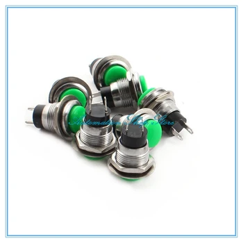 2pcs small button since the reset button switches 12mm doorbell button, Momentary Pushbutton Switch DS-318 Green
2pcs small button since the reset button switches 12mm doorbell button, Momentary Pushbutton Switch DS-318 Green