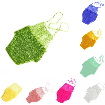 Handmade Crochet Wool Knitted Bikini Style Newborn Baby Photo Breathable Outfits for Gifts Mohair Newborn Baby Photo Props
Handmade Crochet Wool Knitted Bikini Style Newborn Baby Photo Breathable Outfits for Gifts Mohair Newborn Baby Photo Props