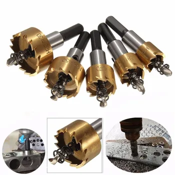 5pcs Power Drill Tools Set High Speed Steel HSS Drill Bit Hole Saw Set Stainless Steel Metal Alloy Kit 16mm/18mm/20mm/25mm/30mm
5pcs Power Drill Tools Set High Speed Steel HSS Drill Bit Hole Saw Set Stainless Steel Metal Alloy Kit 16mm/18mm/20mm/25mm/30mm