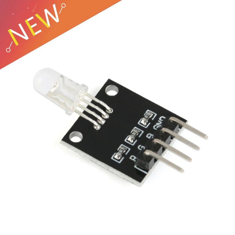 Smart Electronics 4pin KEYES KY-016 RGB Module Three Colors 3 Color RGB LED Sensor Module for Arduino DIY Starter Kit KY016
Smart Electronics 4pin KEYES KY-016 RGB Module Three Colors 3 Color RGB LED Sensor Module for Arduino DIY Starter Kit KY016