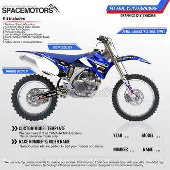 MotoSpace Customized Team Graphics Backgrounds Decals 3M Stickers For YAMAHA YZF250 YZF450 06-09 WR250F 07-13 WR450F 07-11 144
MotoSpace Customized Team Graphics Backgrounds Decals 3M Stickers For YAMAHA YZF250 YZF450 06-09 WR250F 07-13 WR450F 07-11 144