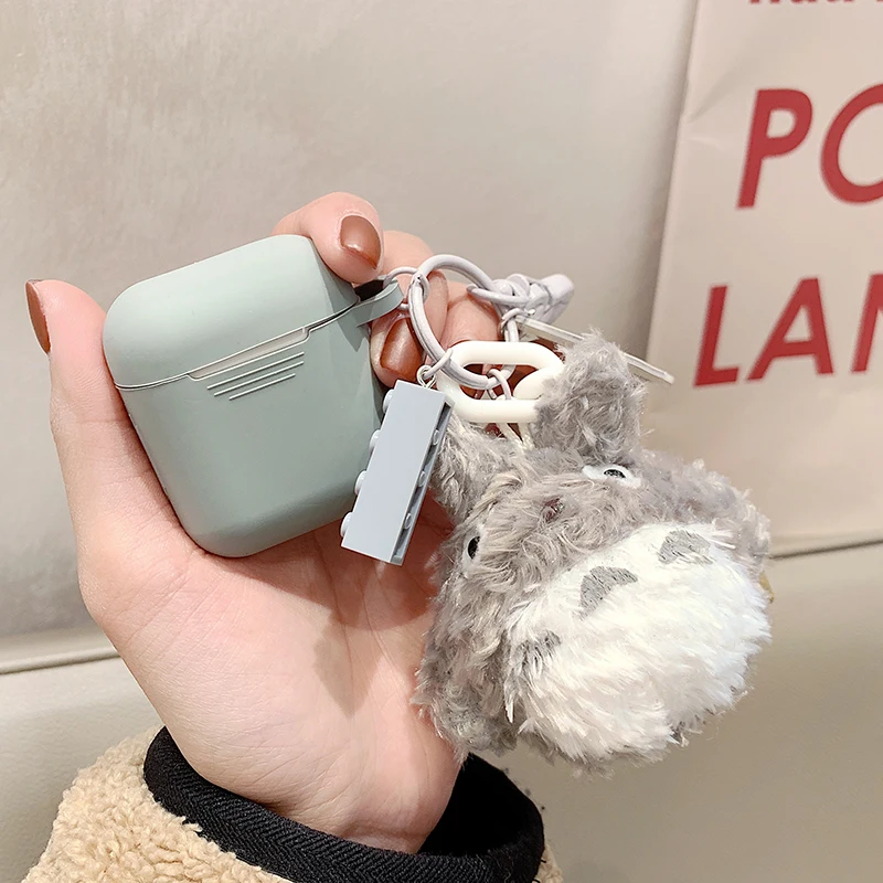 Cute Silicone Wireless Bluetooth Headset Charging Box For Airpods Silicone Earphone Cover Protective Case With Pendant
Cute Silicone Wireless Bluetooth Headset Charging Box For Airpods Silicone Earphone Cover Protective Case With Pendant