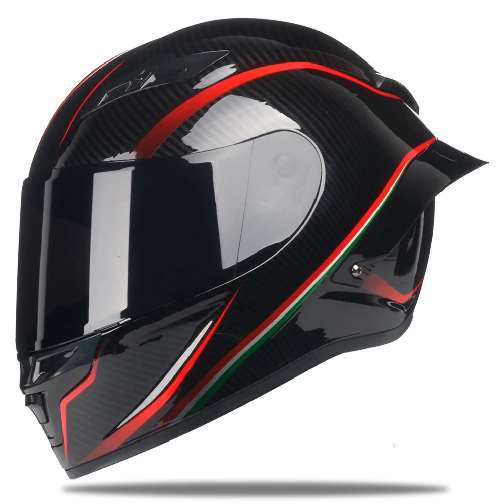 Мотоциклетный шлем для гонок с полным лицевым покрытием мотоциклетный