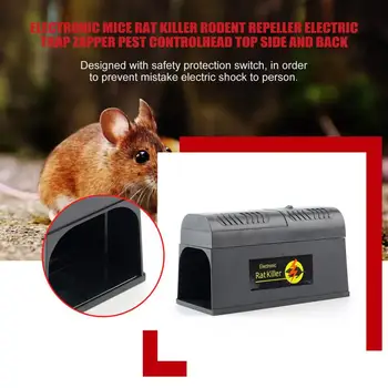 Professional Electrocute Electronic Rat Trap Mice Mouse Rodent Killer Electric Shock EU Plug Adapter High Voltage
Professional Electrocute Electronic Rat Trap Mice Mouse Rodent Killer Electric Shock EU Plug Adapter High Voltage