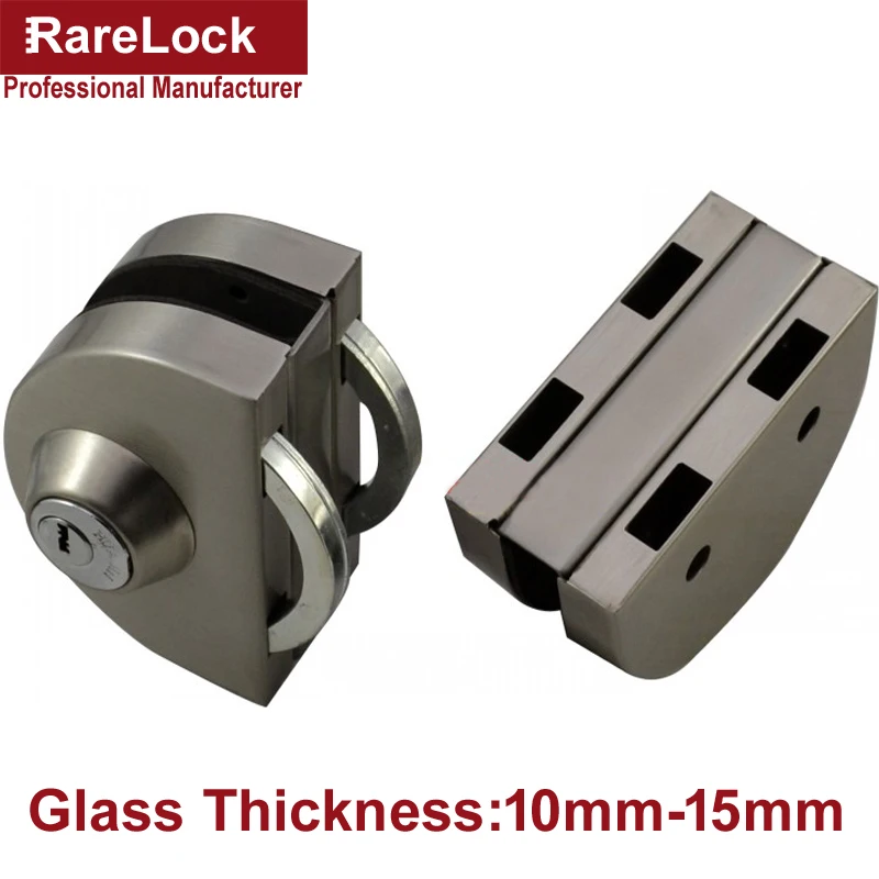 Rarelock Christmas Supplies Stainless Glass Door Lock for Bathroom Women Dress Shop Door Thickness10-15 DIY Office Hardware a
Rarelock Christmas Supplies Stainless Glass Door Lock for Bathroom Women Dress Shop Door Thickness10-15 DIY Office Hardware a