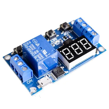 One Relay Module XY-J02 Time Delay Power Cut Off Trigger Delay Cycle Timing Circuit switch.
One Relay Module XY-J02 Time Delay Power Cut Off Trigger Delay Cycle Timing Circuit switch.