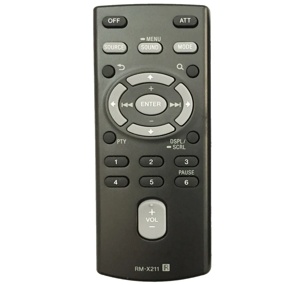RM-X211 Remote Control for SONY CDX-GS500R FM/AM Compact Disc Player CXS-5269FU Car Audio System
RM-X211 Remote Control for SONY CDX-GS500R FM/AM Compact Disc Player CXS-5269FU Car Audio System