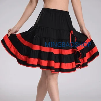 Women Latin Dance Skirt Spandex Cotton Ballroom Samba Chacha Dancing Dress inside with Anti Emptied Shorts Girls Mini Skirt 2019
Women Latin Dance Skirt Spandex Cotton Ballroom Samba Chacha Dancing Dress inside with Anti Emptied Shorts Girls Mini Skirt 2019