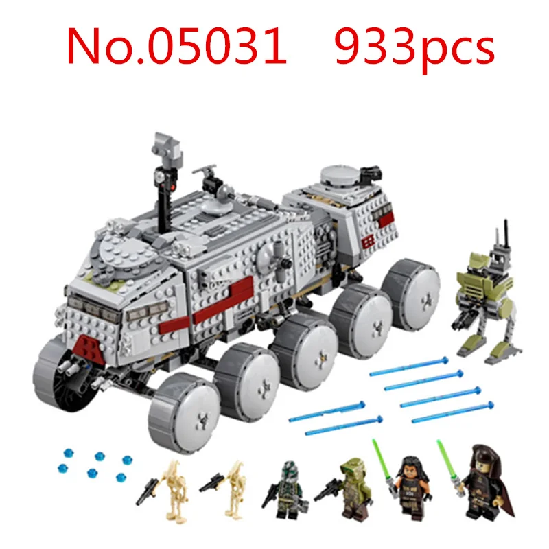Starwars 05031 legoingly turbine shell building block brick 933pcs consistent legoingly starwars toys for children