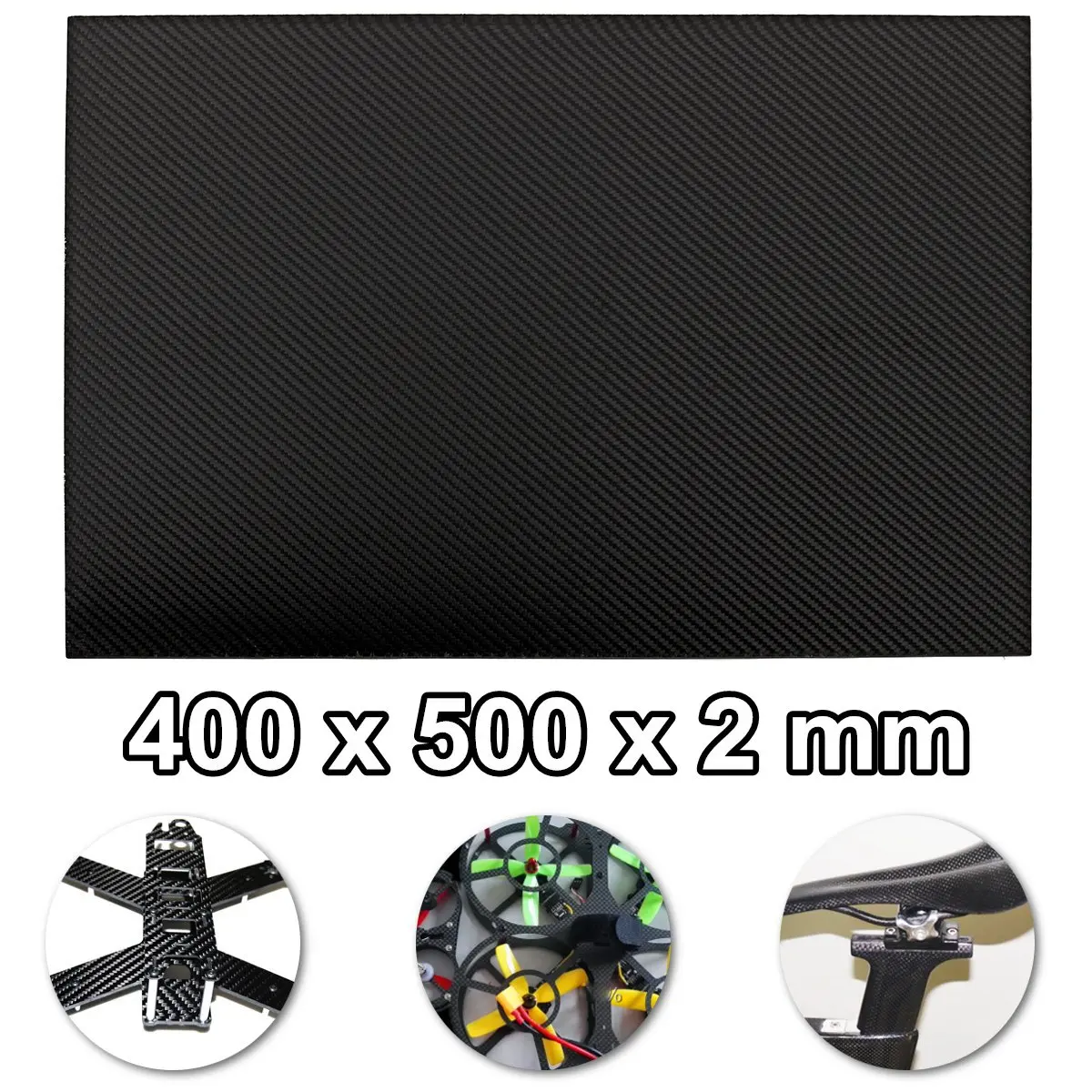 400x500x2mm Thickness Carbon Fiber Board Plate Sheet 3K Twill Weave High Gloss Vehicle Material Carbon Fiber Plate Panel Sheets
400x500x2mm Thickness Carbon Fiber Board Plate Sheet 3K Twill Weave High Gloss Vehicle Material Carbon Fiber Plate Panel Sheets