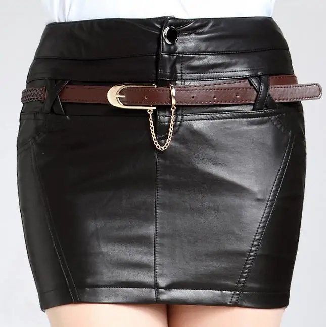New Arrival Western Style Fashion Black Color Pencil Pu Leather Skirts Women Mini Skirt With Belt
New Arrival Western Style Fashion Black Color Pencil Pu Leather Skirts Women Mini Skirt With Belt