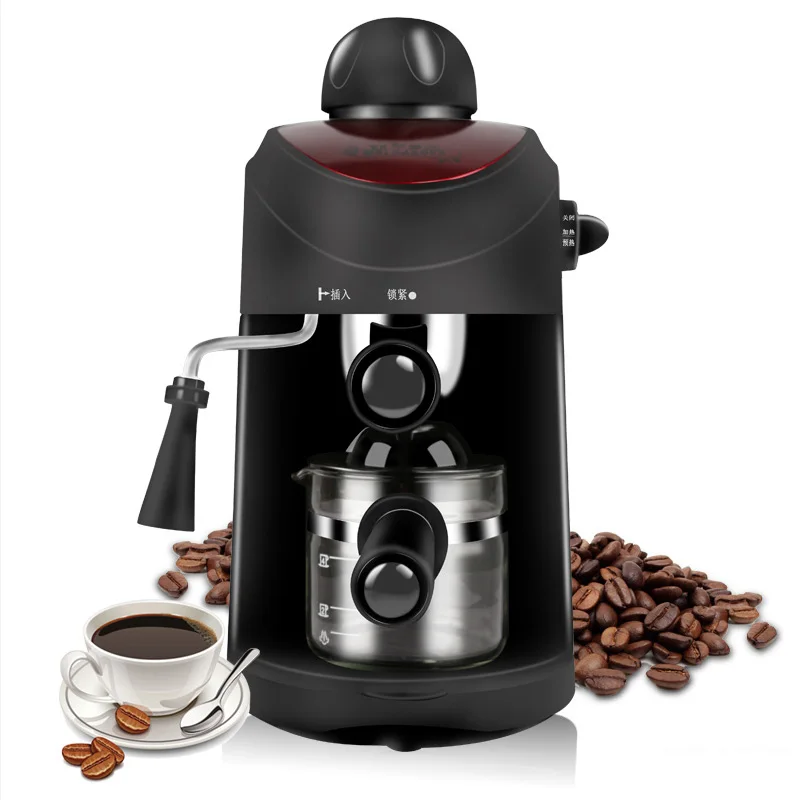 freeshipping AC220-240V 50-60HZ 800W POWER 4 cups Espresso Coffee Machine High Pressure Coffee Maker Steam Type Foam Coffee Mac
freeshipping AC220-240V 50-60HZ 800W POWER 4 cups Espresso Coffee Machine High Pressure Coffee Maker Steam Type Foam Coffee Mac
