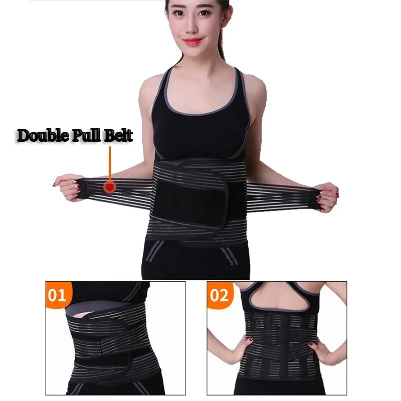 Women Men Waist Support Lumbar Belt Back Brace For Pain Relief Posture Corrector Gym Fitness Waist Protector XXL
Women Men Waist Support Lumbar Belt Back Brace For Pain Relief Posture Corrector Gym Fitness Waist Protector XXL