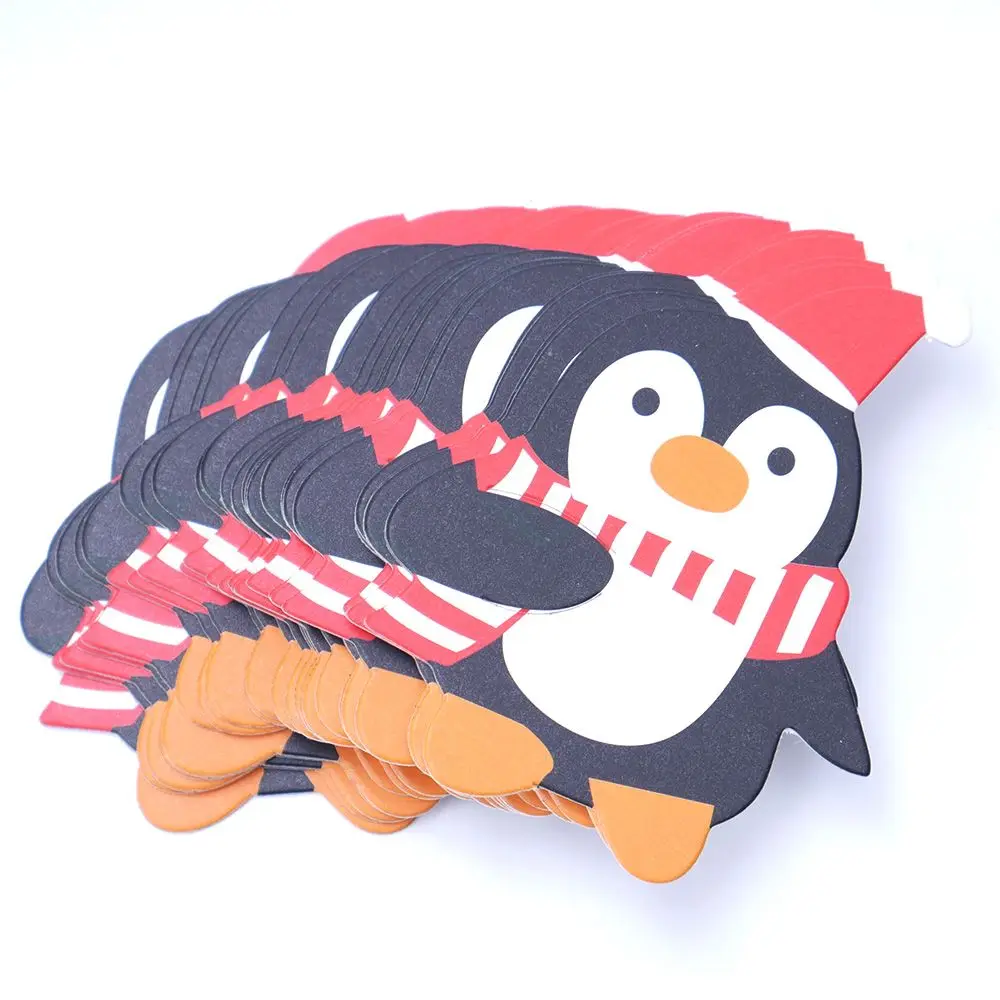 50PCS Kids Santa Claus Penguin Lollipop Christmas Paper Card Candy Xmas Good Natal Decorations For Home
50PCS Kids Santa Claus Penguin Lollipop Christmas Paper Card Candy Xmas Good Natal Decorations For Home