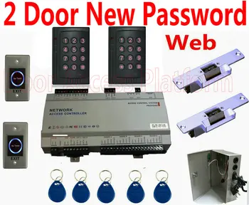 2 Door WEB IP Controller Panel+New Password/rfid em id card reader+2 pcs strike locks+1 UPS power supply+IR exit touchless exits
2 Door WEB IP Controller Panel+New Password/rfid em id card reader+2 pcs strike locks+1 UPS power supply+IR exit touchless exits