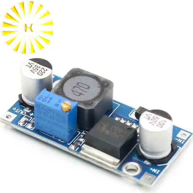 1Pcs lm2596 LM2596S DC-DC 3-40V adjustable step-down power Supply module Voltage regulator 3A
1Pcs lm2596 LM2596S DC-DC 3-40V adjustable step-down power Supply module Voltage regulator 3A