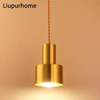 Modern Pendant Brass LED Ceiling Lamps E27 Hanging Light Home Decor Luminary for Living Room Bar Aisle Restaurant Kitchen MYC
Modern Pendant Brass LED Ceiling Lamps E27 Hanging Light Home Decor Luminary for Living Room Bar Aisle Restaurant Kitchen MYC