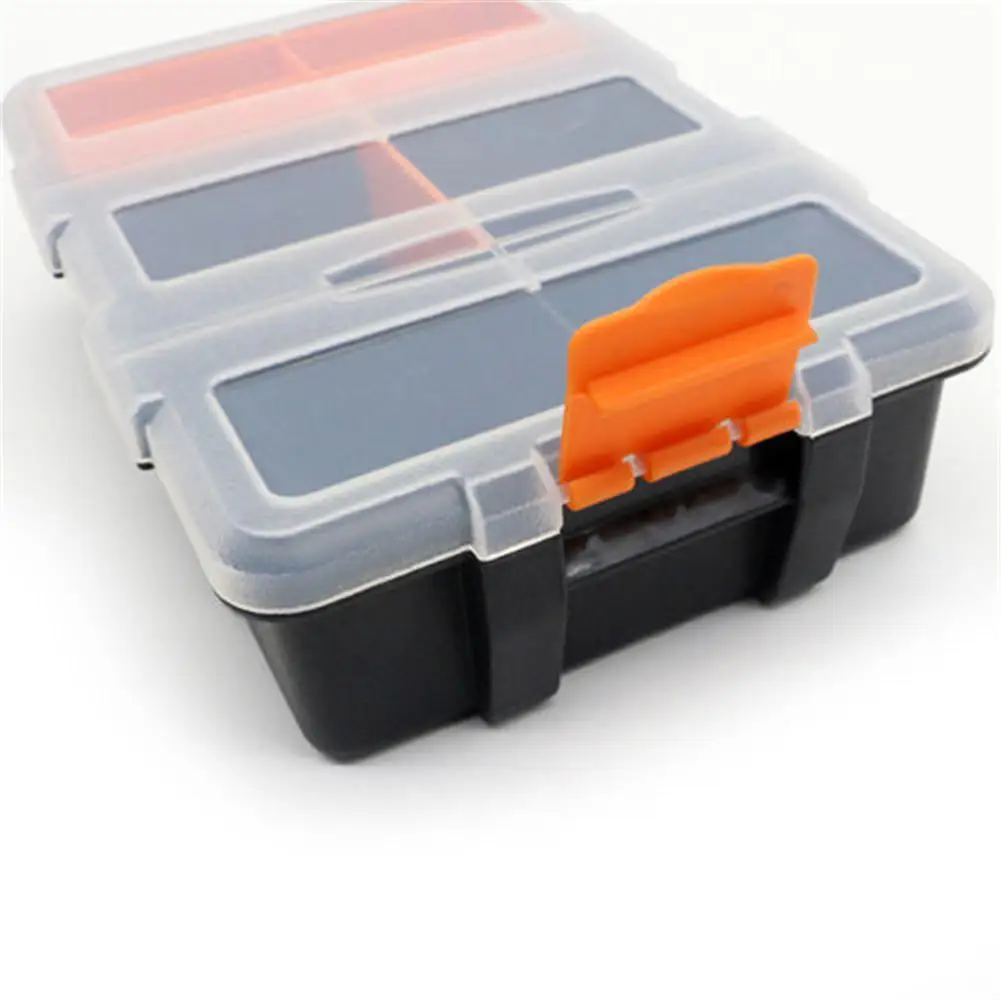 Tool Box F-156 Portable Plastic Tool Parts Storage Box Suitcase Electrician Tool Box Suitcase Case Holder For Storage Tools
Tool Box F-156 Portable Plastic Tool Parts Storage Box Suitcase Electrician Tool Box Suitcase Case Holder For Storage Tools