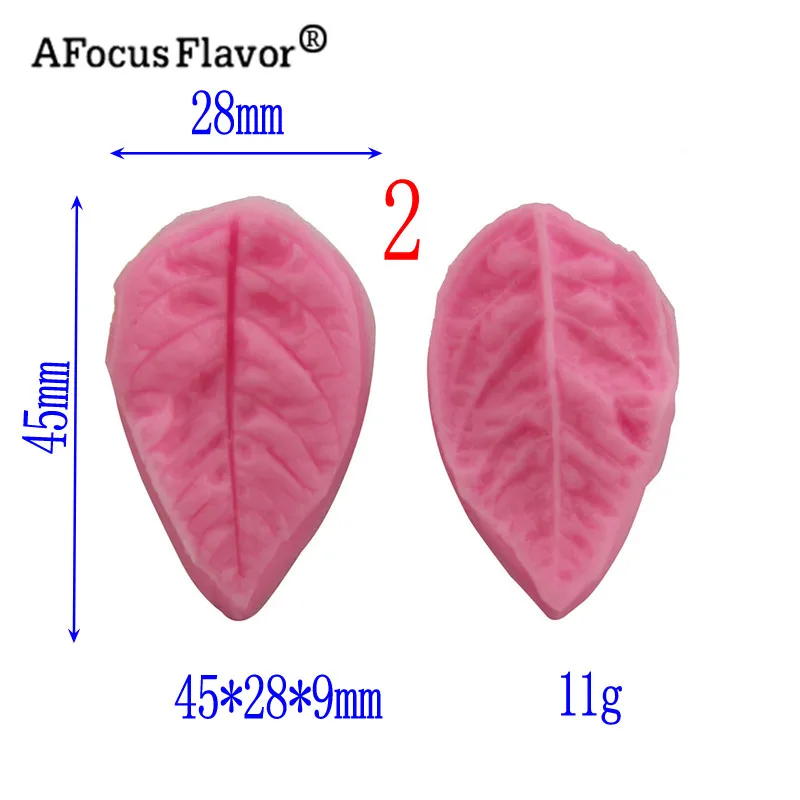 1 Набор Сделай своими руками листья из смолы силиконовые формы для торта