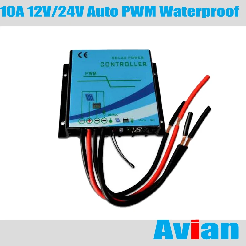 New Arrvial 12V/24V Auto 10A Waterproof Solar Controller Solar Regulator with PWM charging
New Arrvial 12V/24V Auto 10A Waterproof Solar Controller Solar Regulator with PWM charging