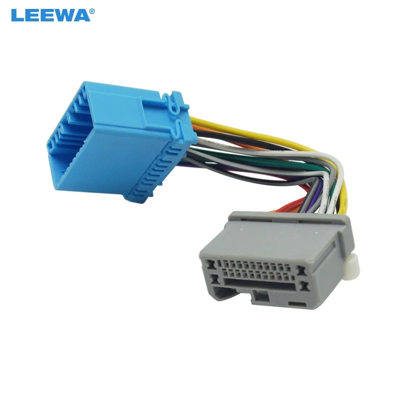 LEEWA Car Stereo Audio Wire Cable Adapter For Honda Fit Transfer Wire Harness Convert Cable 1.3CD To 1.5CD Head Unit
LEEWA Car Stereo Audio Wire Cable Adapter For Honda Fit Transfer Wire Harness Convert Cable 1.3CD To 1.5CD Head Unit
