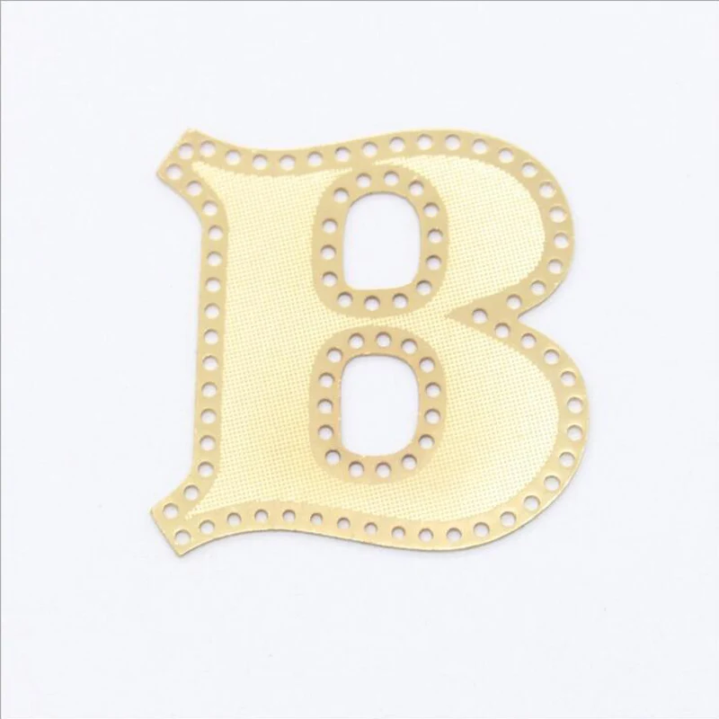 Embossed Golden Letters Metal Label for Clothing, Decorative Hand Sewing Tags, Custom Brand, 40mm * 35mm
Embossed Golden Letters Metal Label for Clothing, Decorative Hand Sewing Tags, Custom Brand, 40mm * 35mm